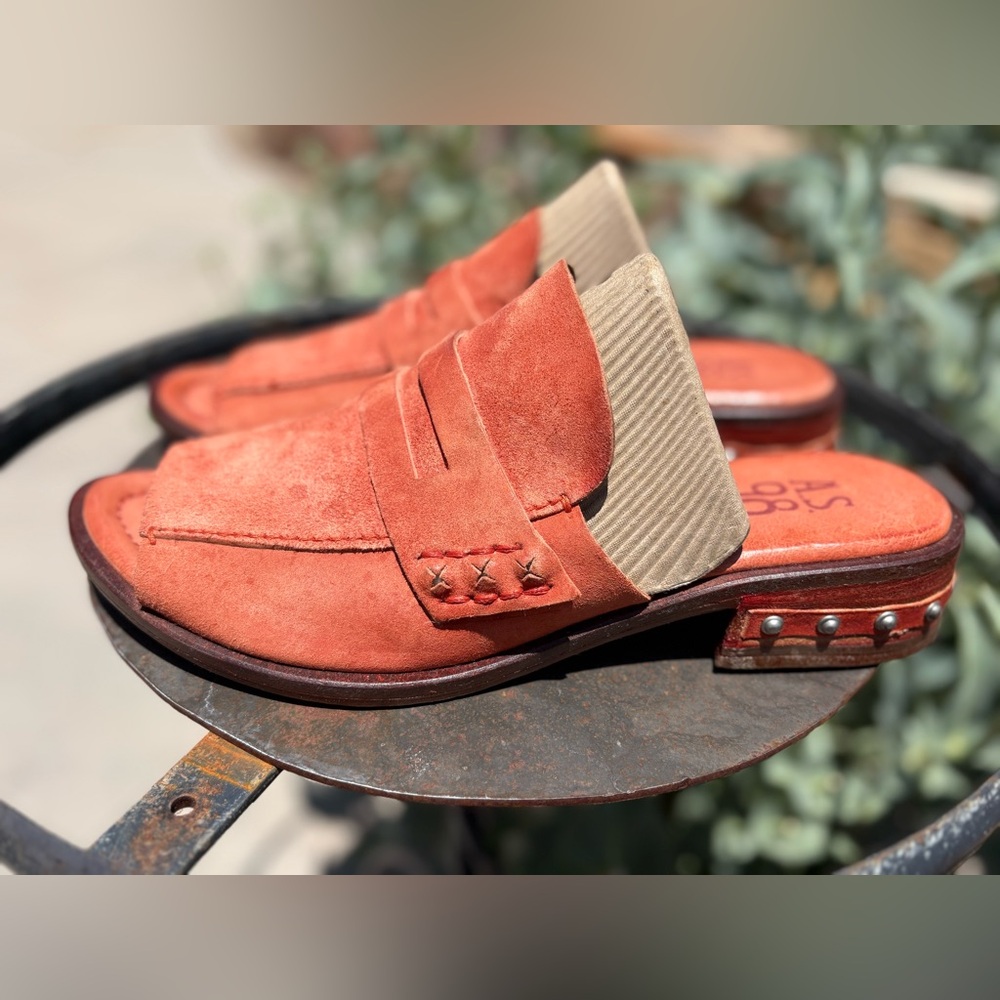 A.S.98 Gino Suede Sandals - Picture 2 of 16